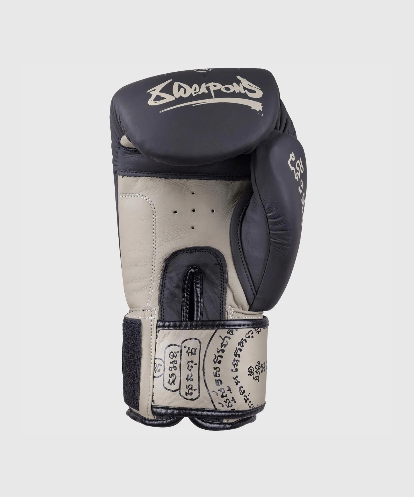 8 Weapons 8 Ways Yant Boxhandschuhe - Schwarz/Sand