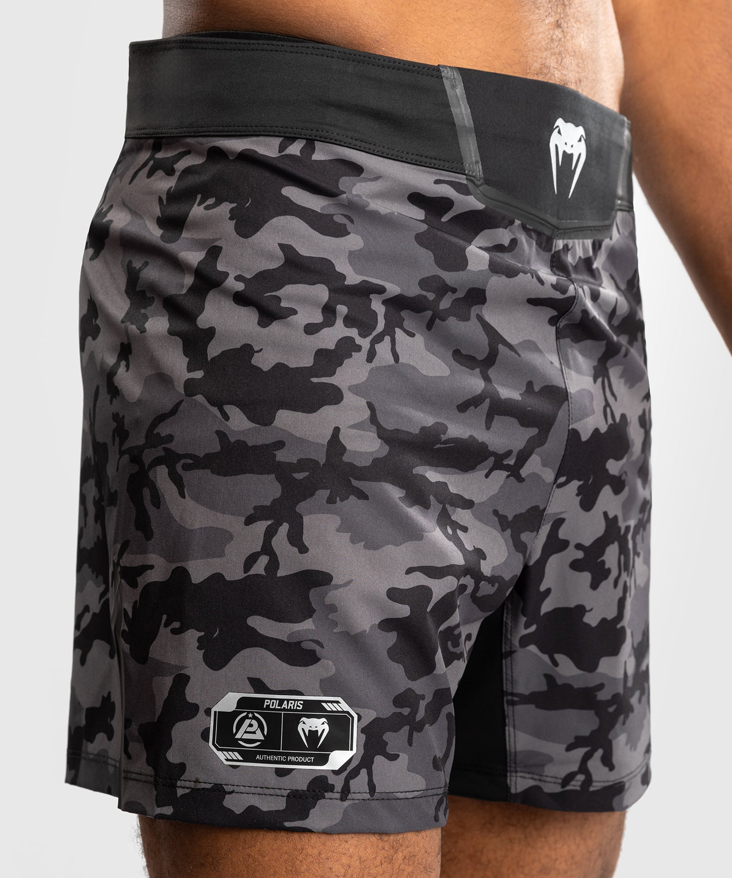 Venum x Polaris Fight Shorts - Black/Storm Grey