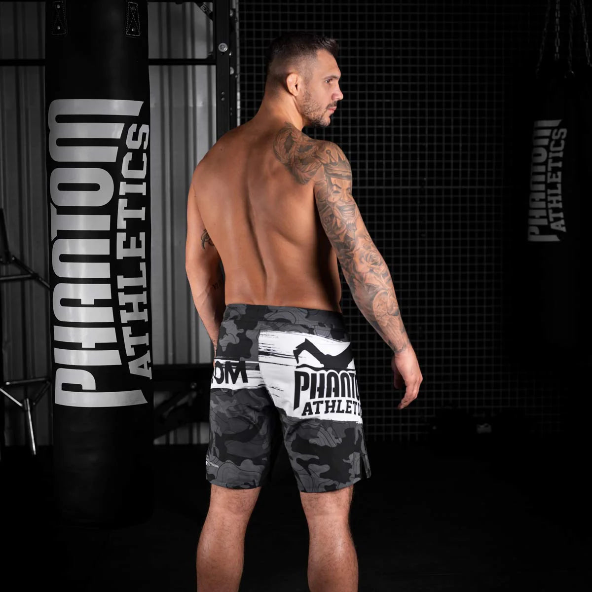 Short de MMA Phantom Athletics Flex Urban - Noir
