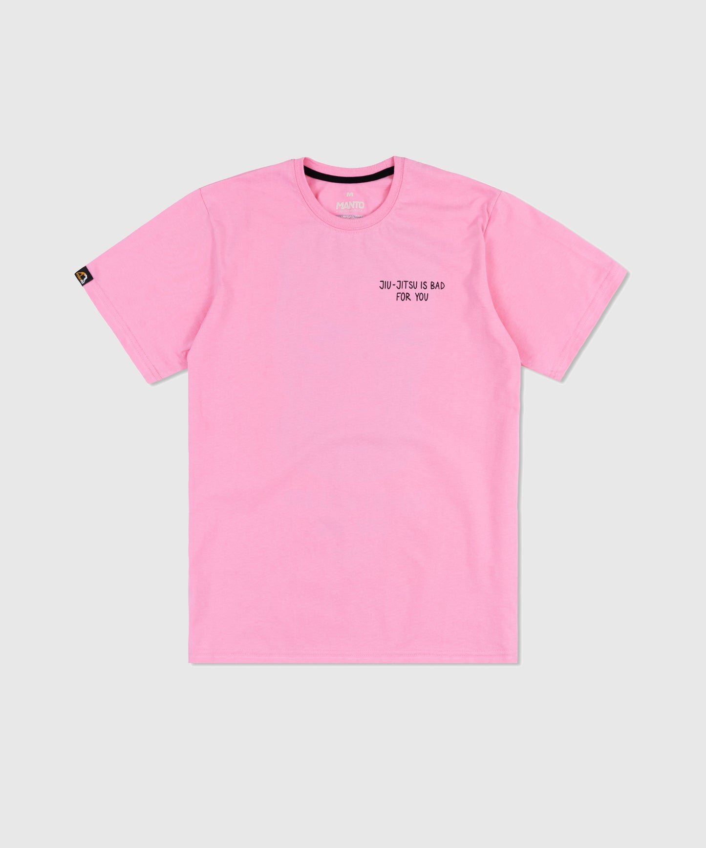 Manto X Ktof Balaclava Camiseta - Rosa/Negro