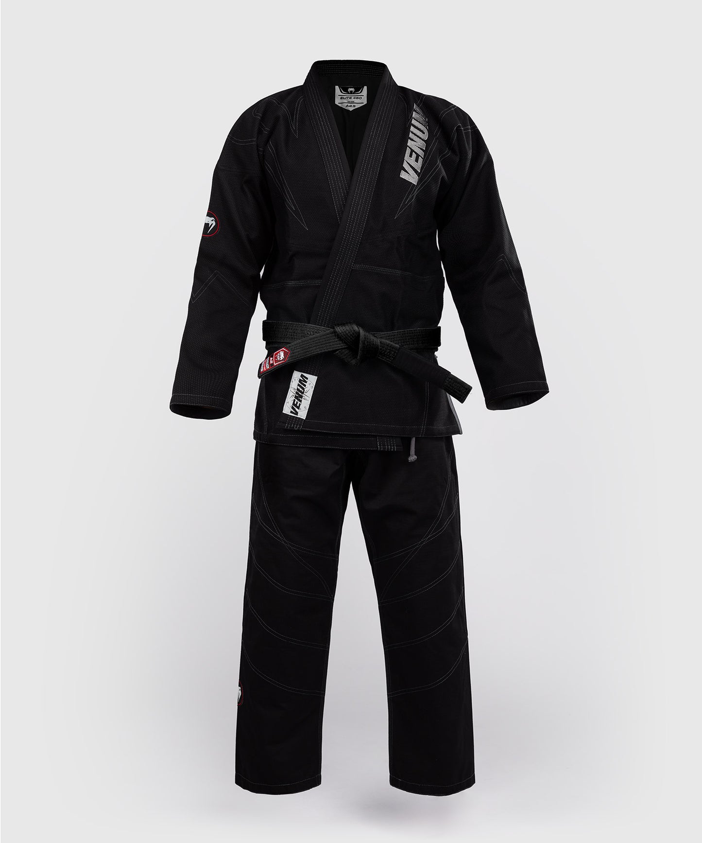 Venum Elite 5.0 Brazilian Jiu Jitsu Gi (450 gsm) - Black