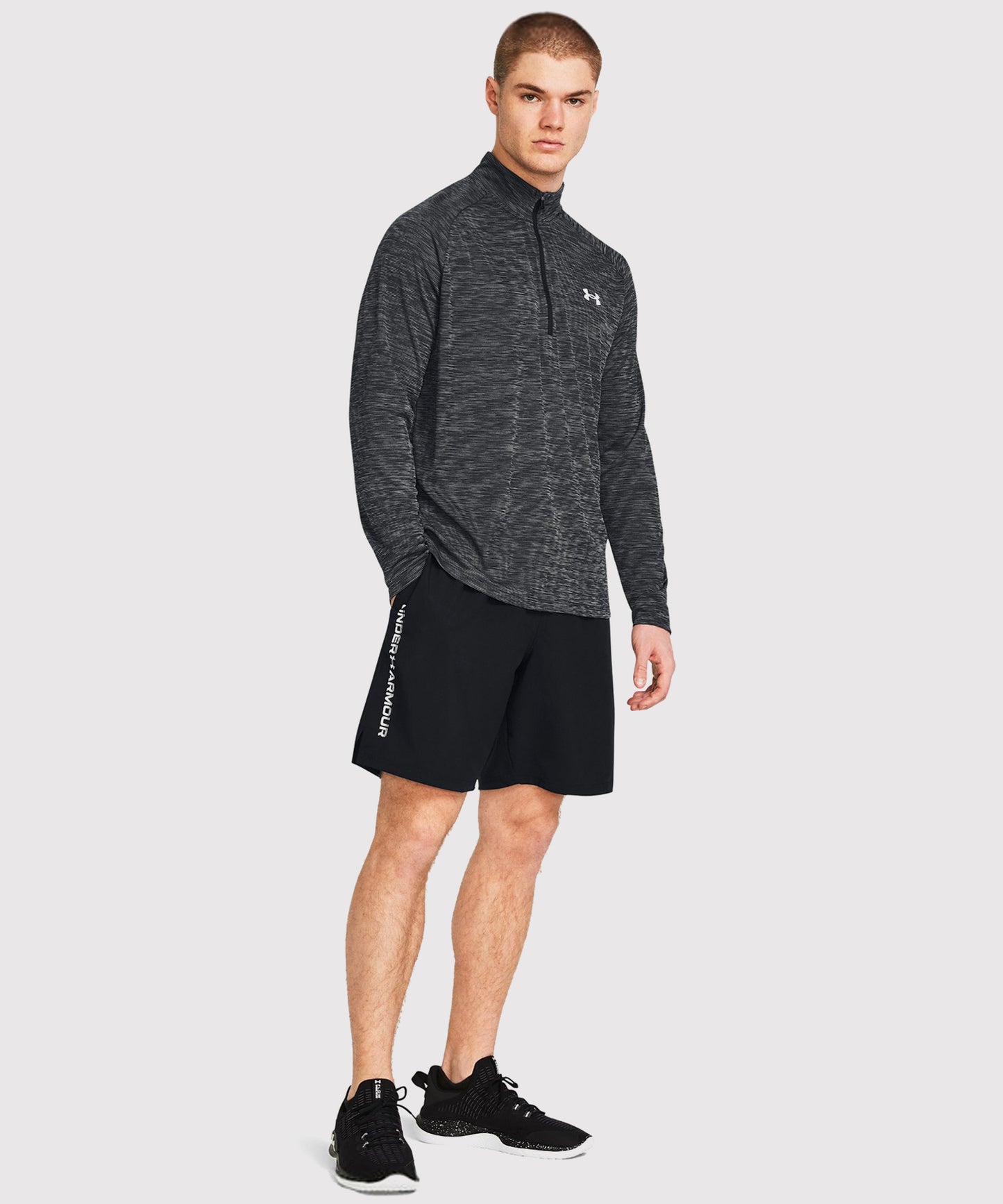 Under Armour Ua Woven Wordmark Fightshorts – Schwarz