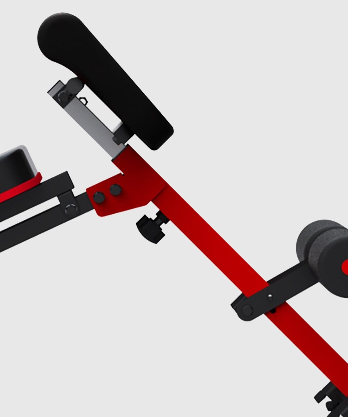 Banc d'Extension Abdominale - Hyper Dorsale UFC - Noir/Rouge