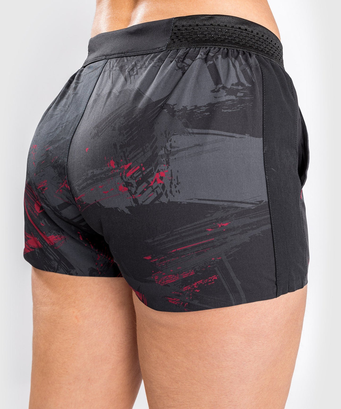 Short d'Entrainement UFC Venum Authentic Fight Week 2.0 - Pour Femmes - Noir/Rouge