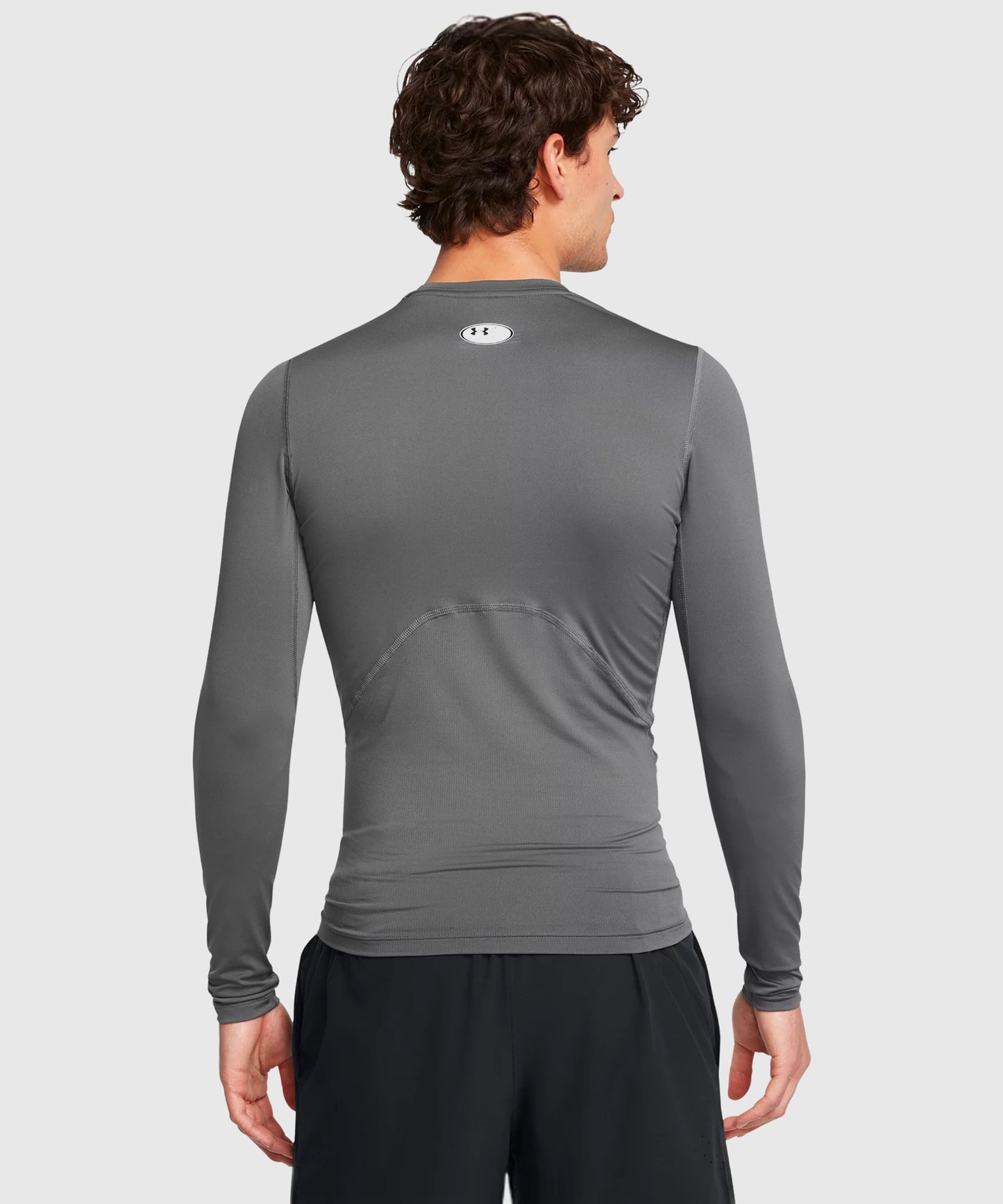 T-Shirt Manches Longues Under Armour Heatgear® Armour - Gris