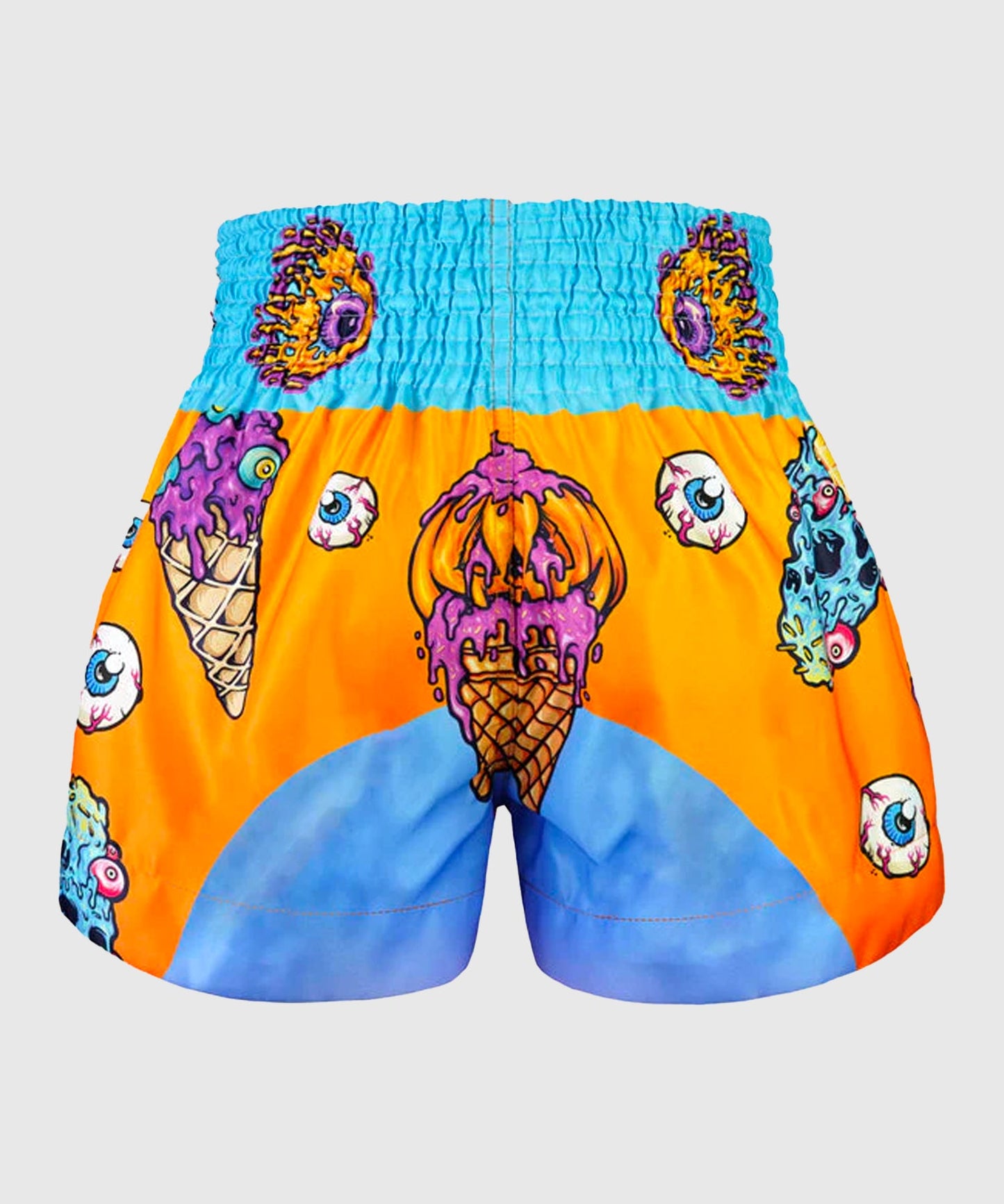 Tuff Eye-Scream Muay Thai Shorts - Orange