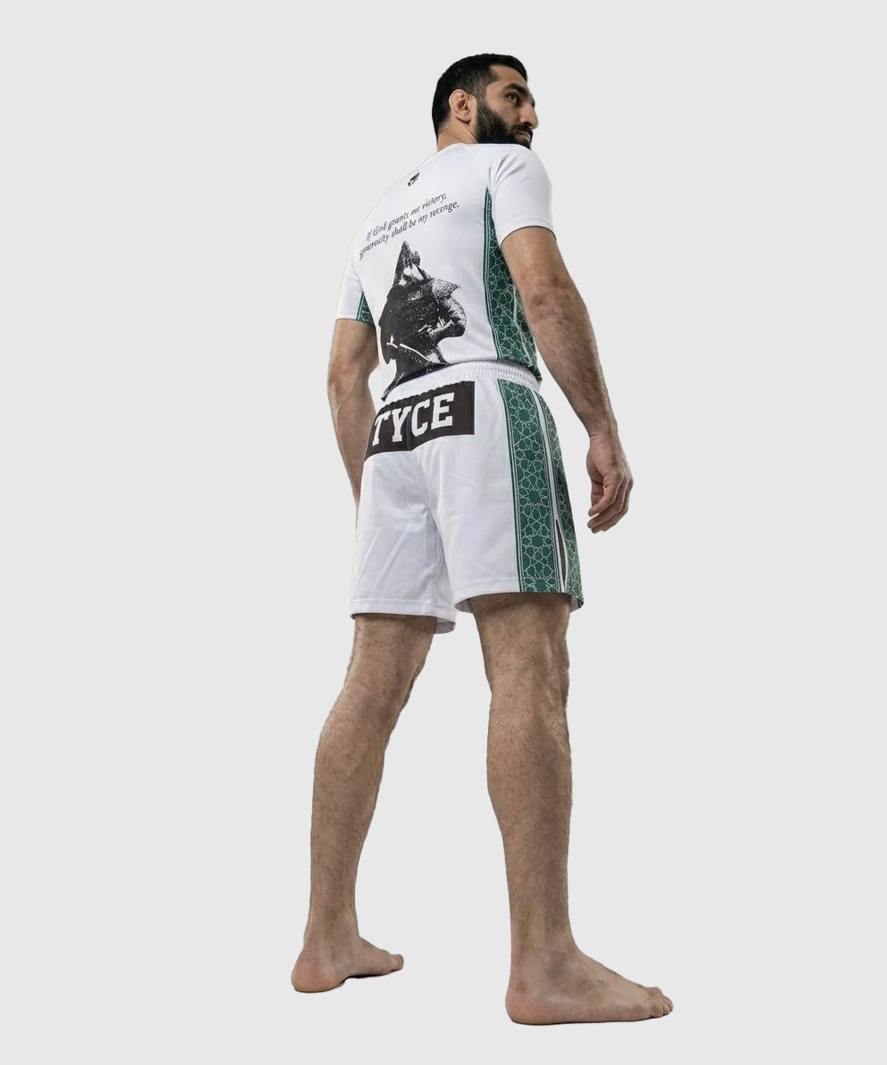 TYCE CULTURE OF WAR Saladin Fightshorts - Weiß
