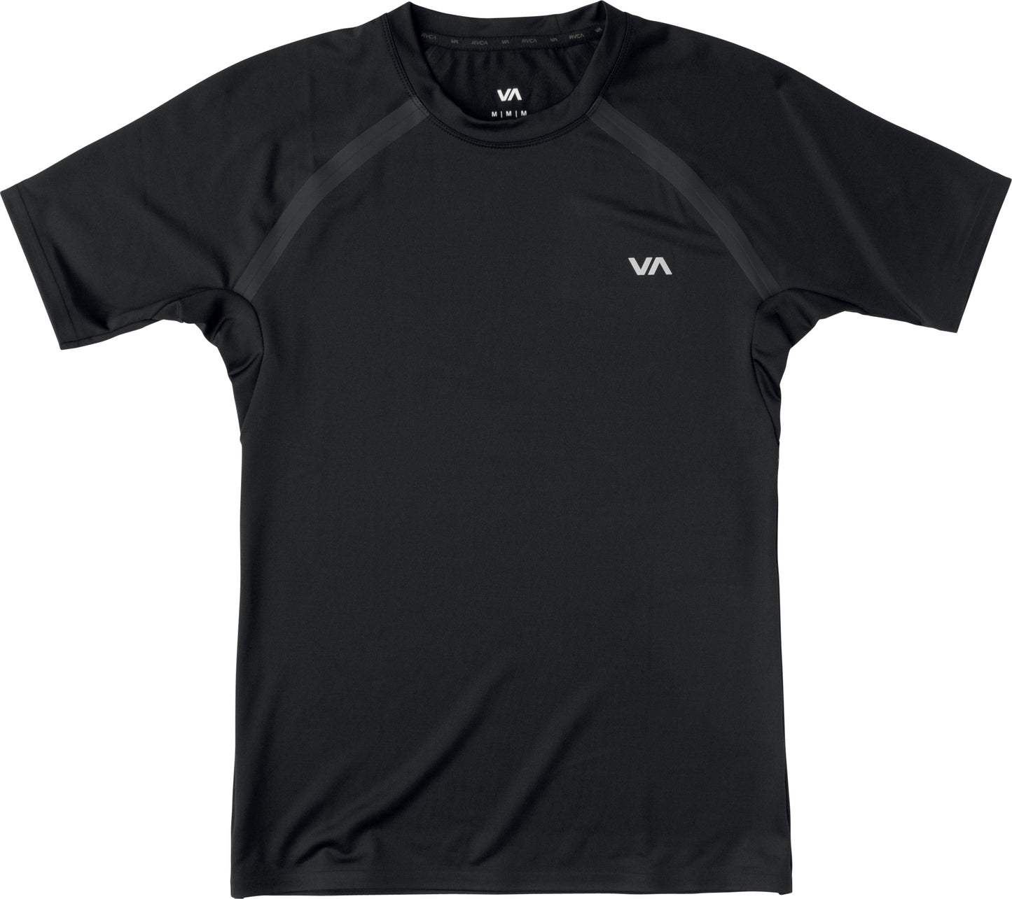 T-shirt de compression RVCA - Manches Courtes - Noir