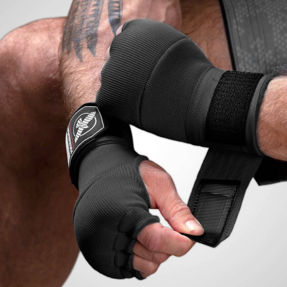 Mitaines de Boxe Hayabusa Quick Gel - Noir