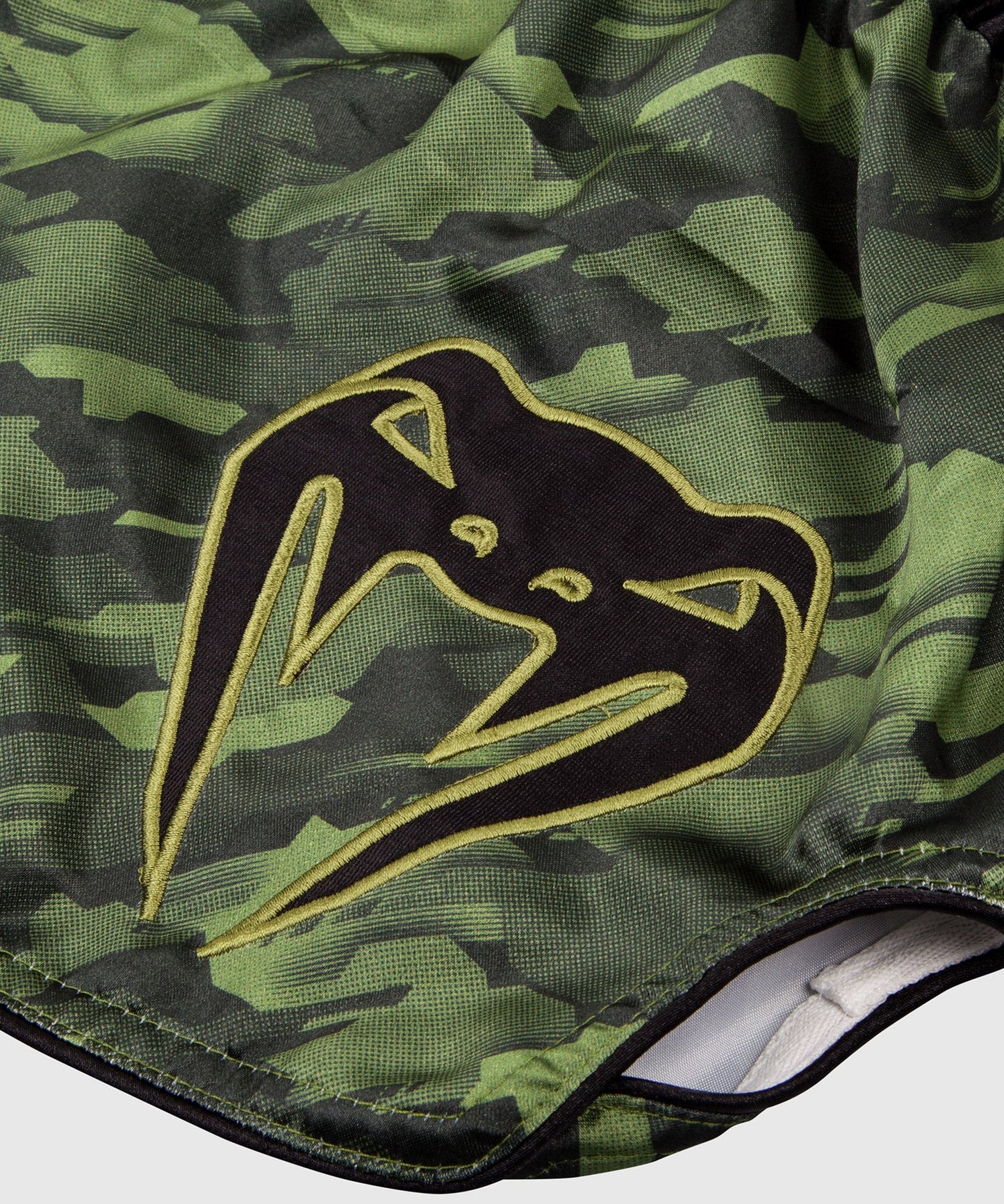 Venum Tecmo Muay Thai Short - Khaki - Exclusive