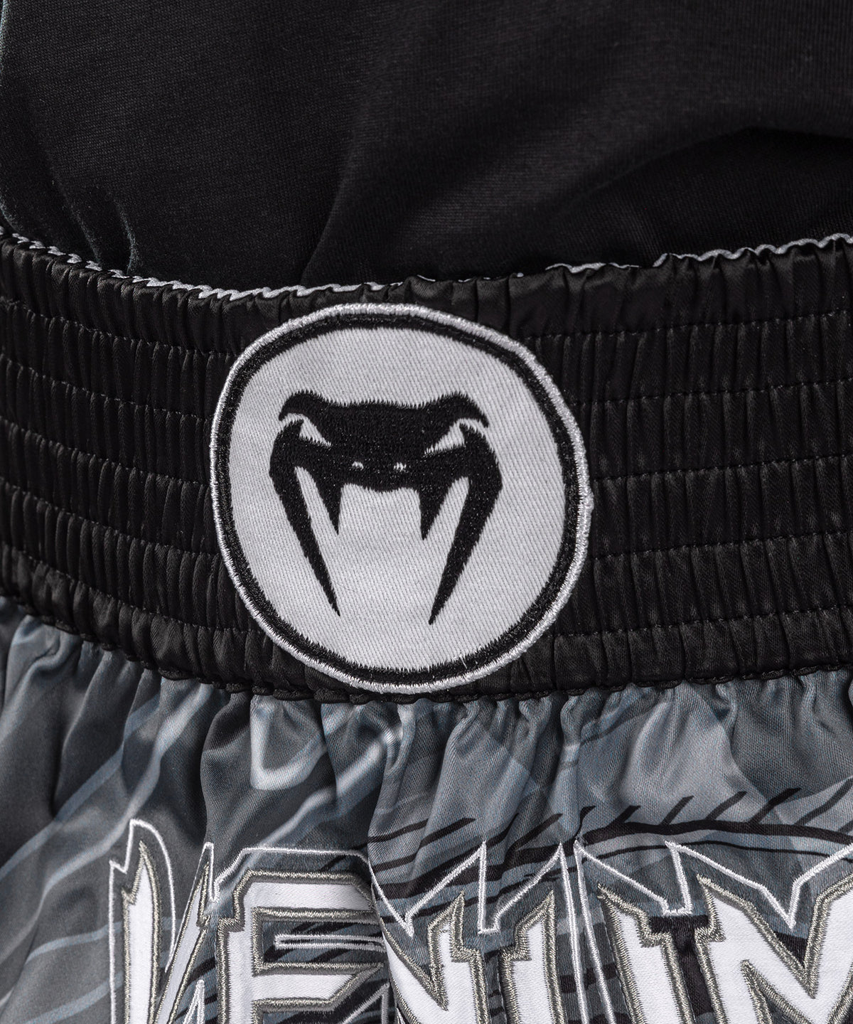 Venum Crimson Viper 2.0 Pantalón corto de Muay Thai para niño - Negro/Gris