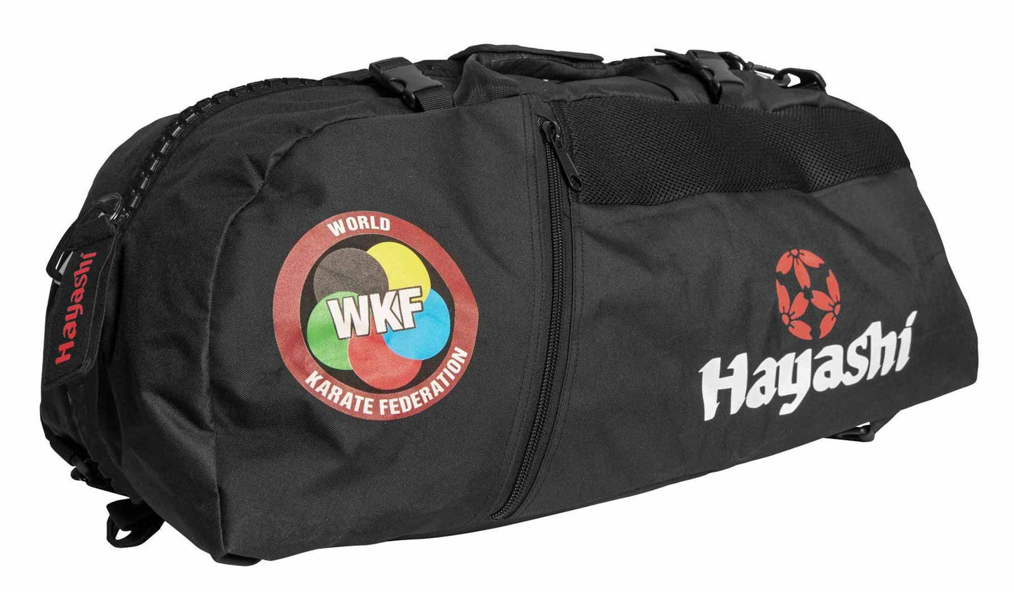 Hayashi Karaté Approved WKF Sports Bag - Black