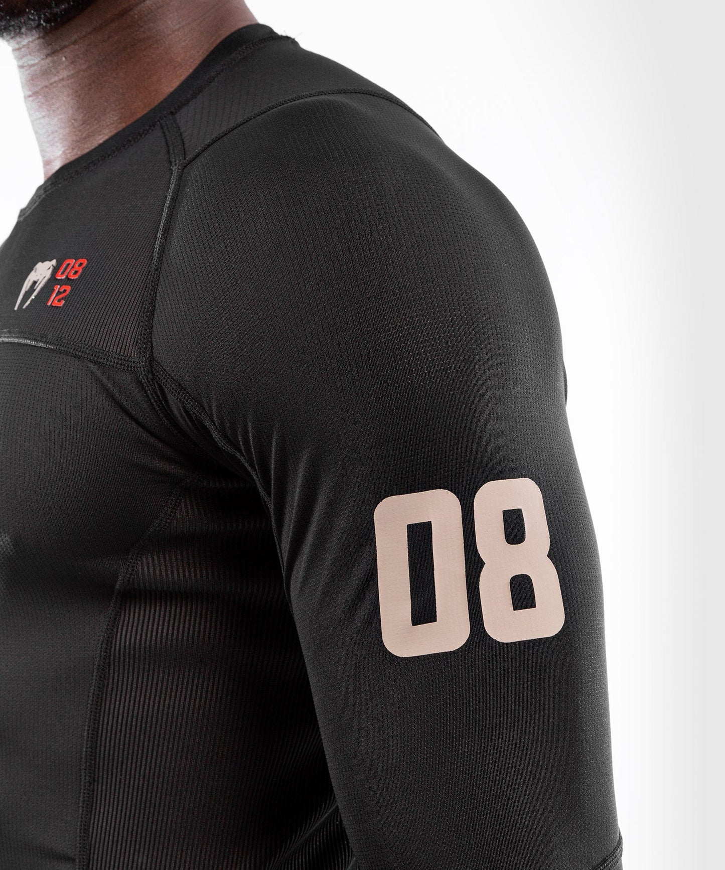 Venum Loma 08-12 Long Sleeve Rashguard - Black