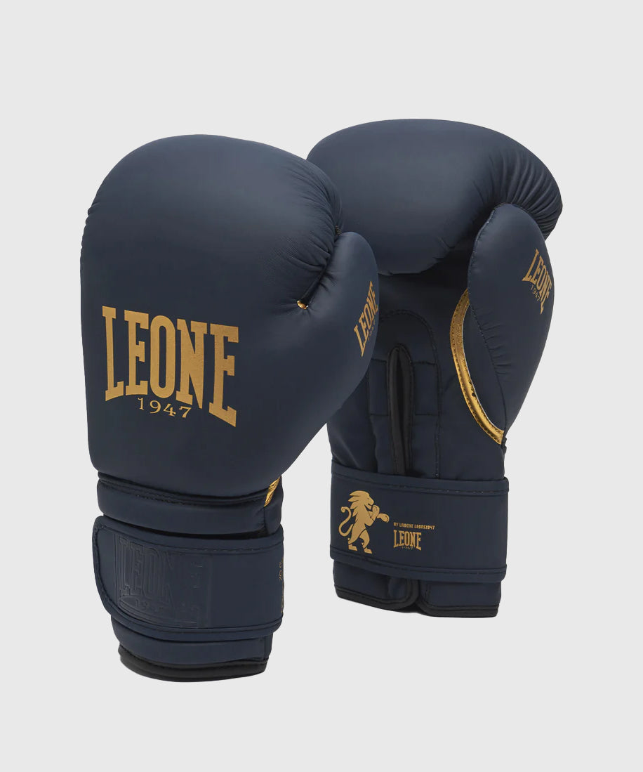 Leone Idol Boxing Gloves - Blue/Gold