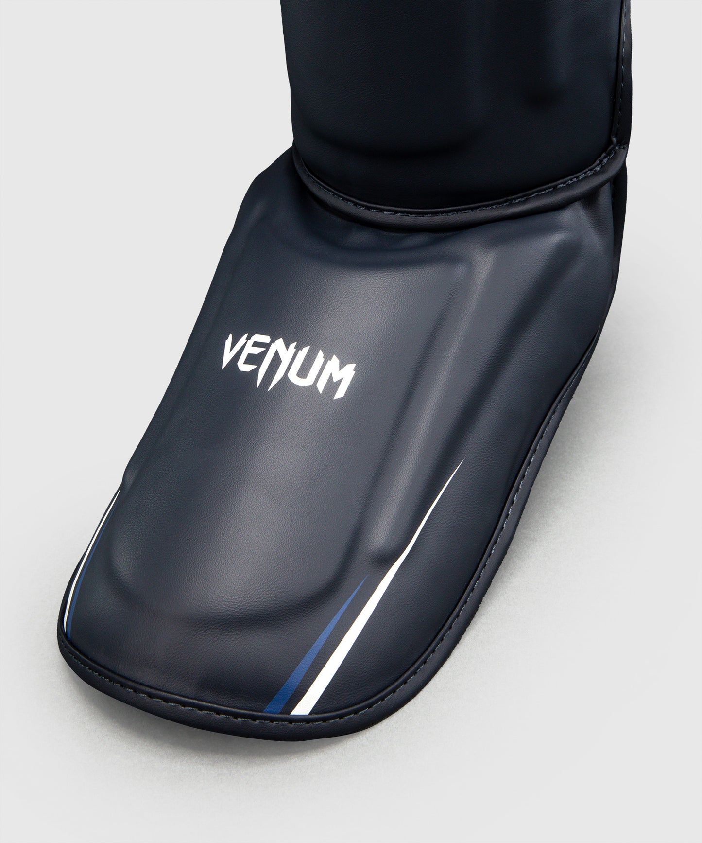 Venum G-Core Shin Guards - Navy Blue/White