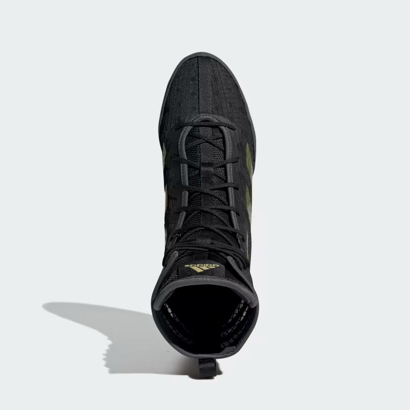 Chaussures de Boxe Adidas Box Hog Iv - Noir/Or