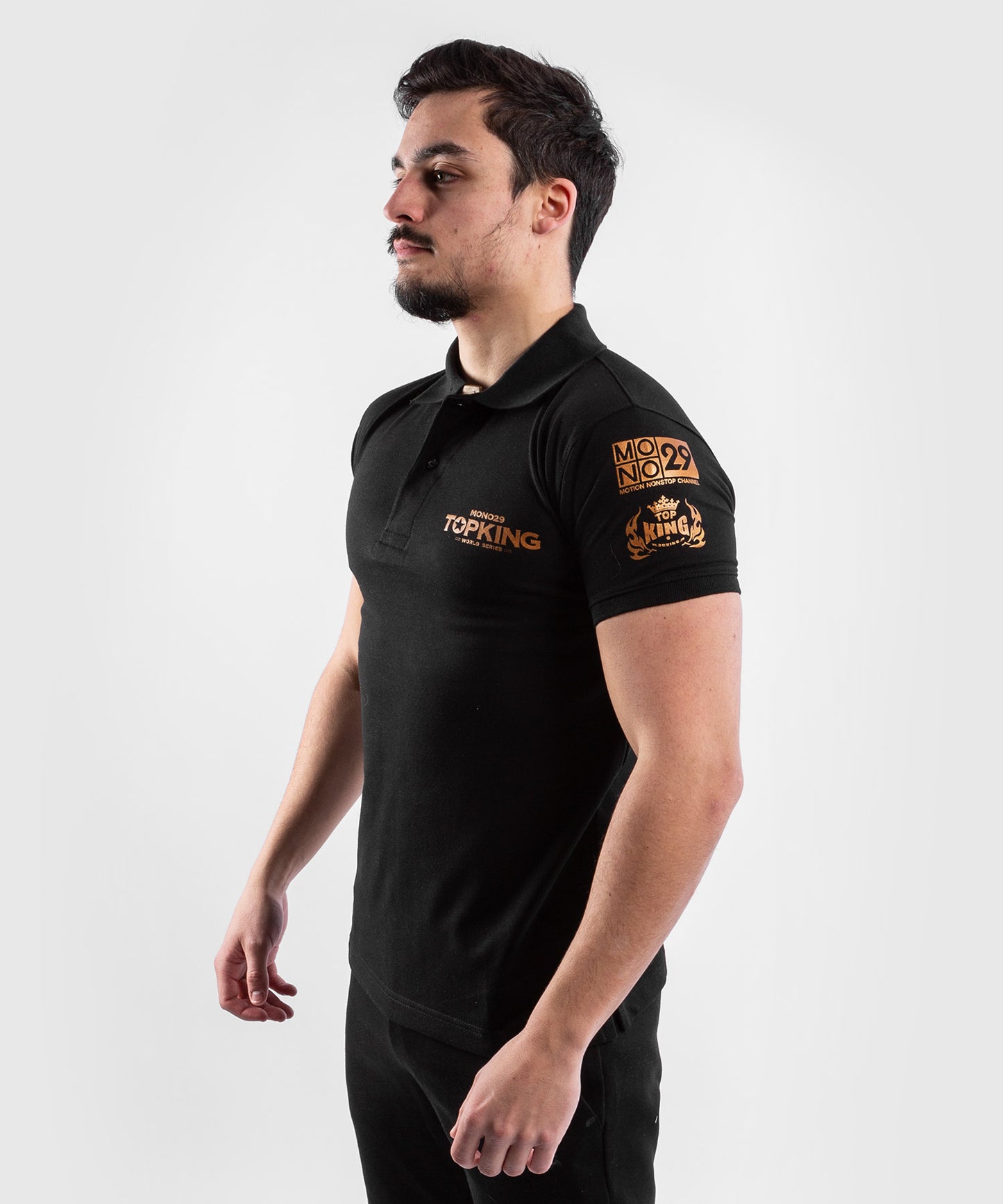 King Polo Top – Negro