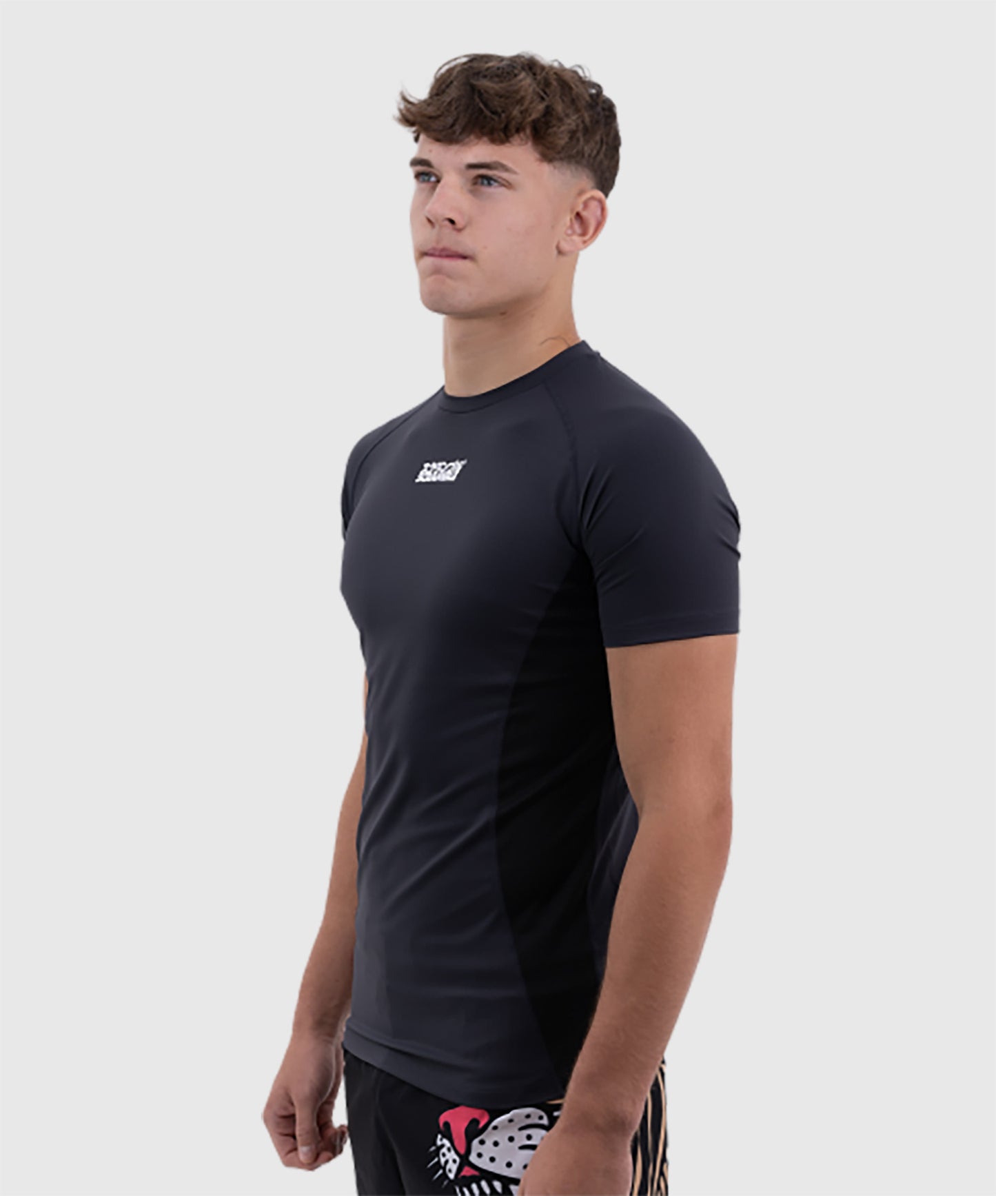 Scramble Shinobi Rashguard de Manga Corta - Azul Marino