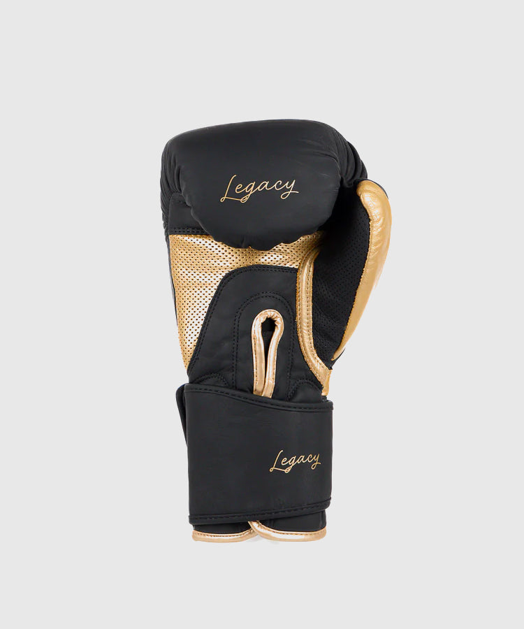 Metal Boxe Legacy Sparring Boxing Gloves - Black
