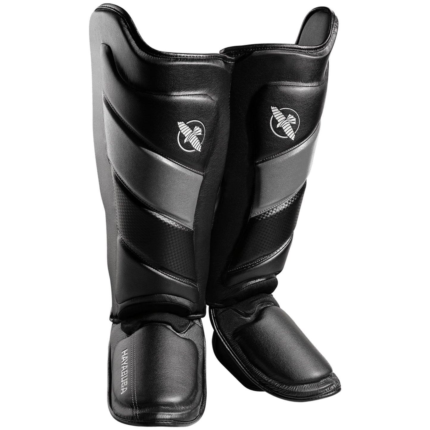 Protège-Tibias Hayabusa T3 - Noir/Gris