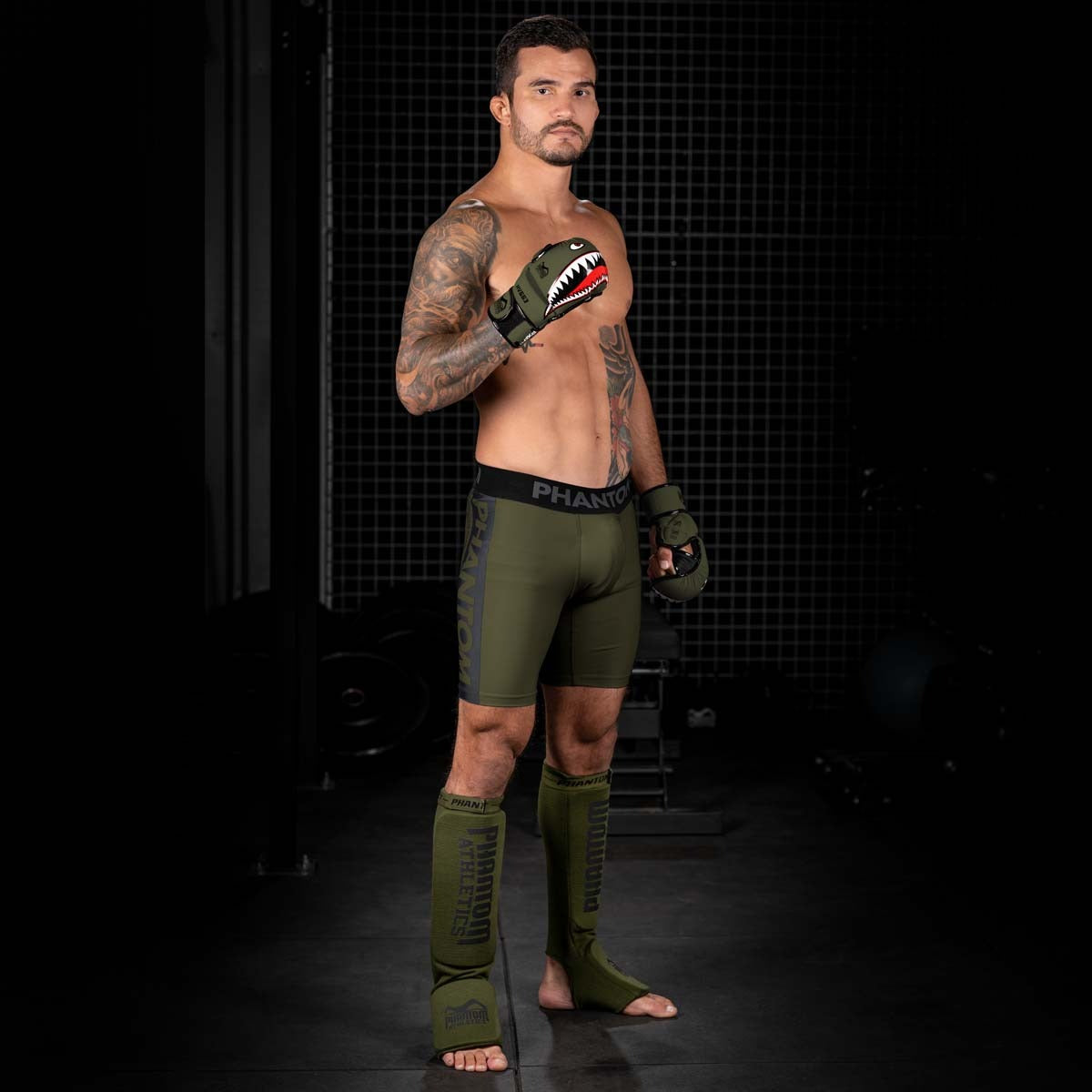Phantom Athletics Vale Tudo Apex Fightshorts - Khaki