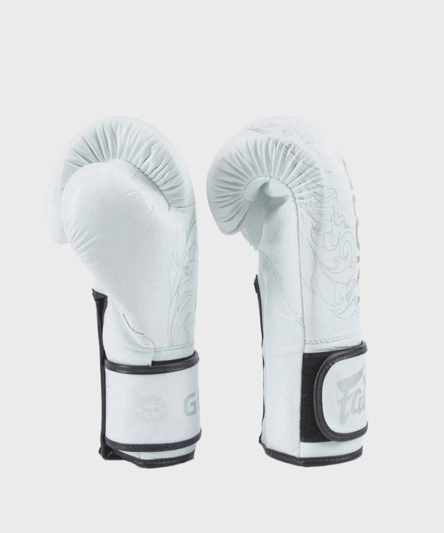 Fairtex X Glory Boxhandschuhe - Weiß/Silber