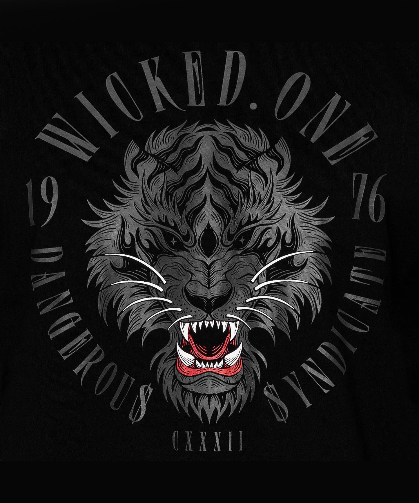 T-Shirt Wicked One Furious - Noir