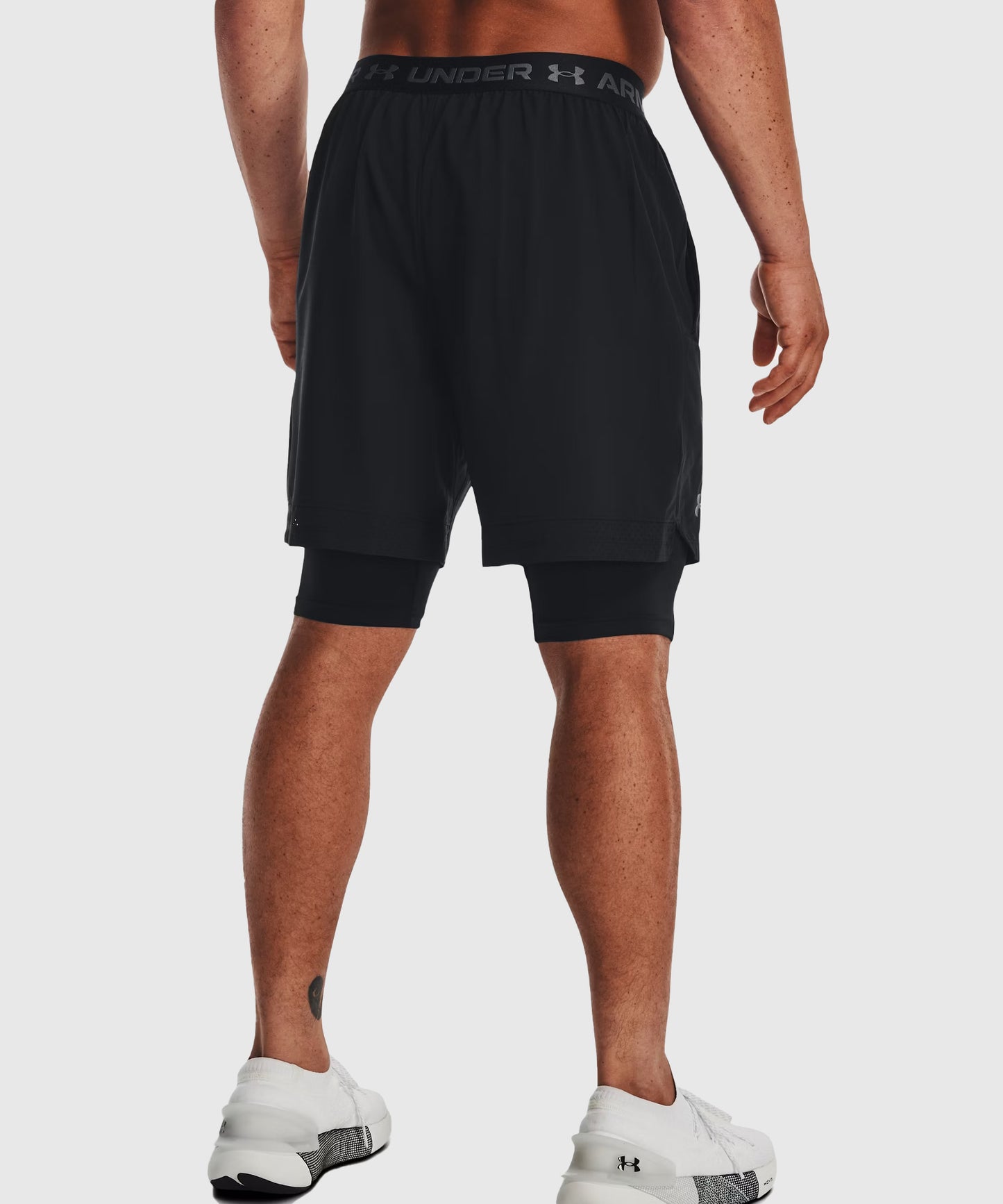 Short 2 En 1 Under Armour Ua Vanish Woven - Noir