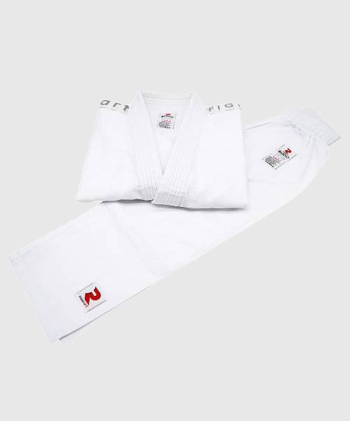 Fight Art Budo Kimono da Judo da Allenamento per Bambini - Bianco