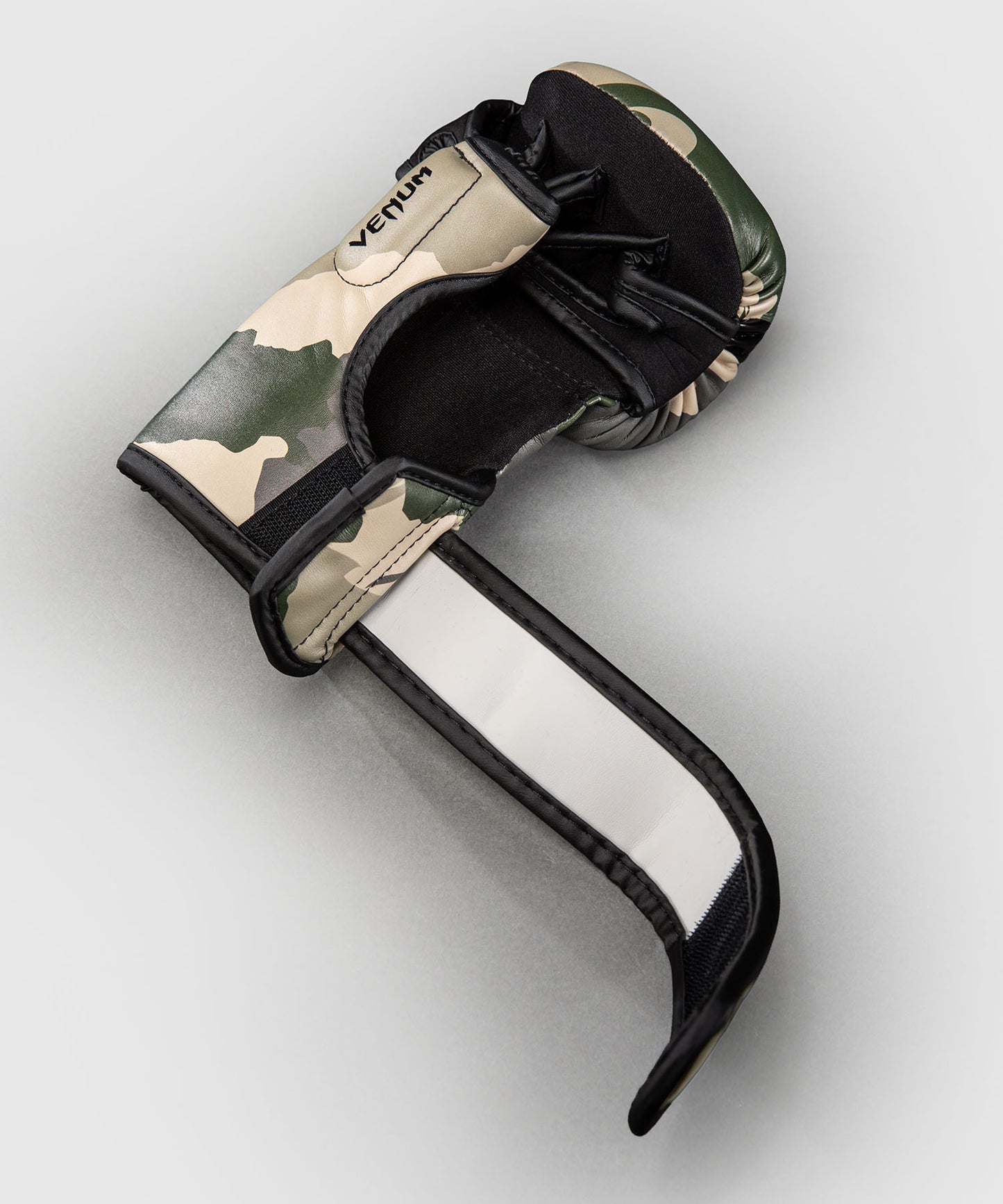 Venum Elite Camo Sparring Gloves - Khaki/ Off-white