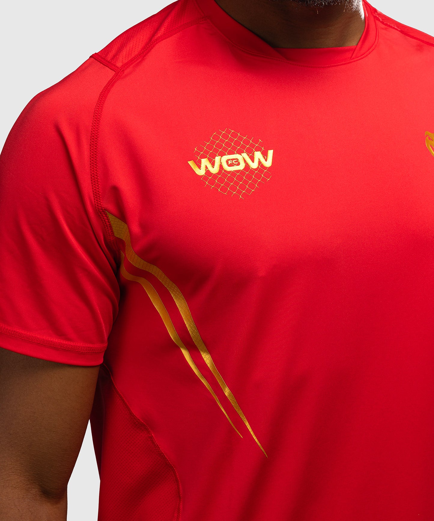 T-shirt Dry-Tech Venum x WOW FC - Rouge/Or