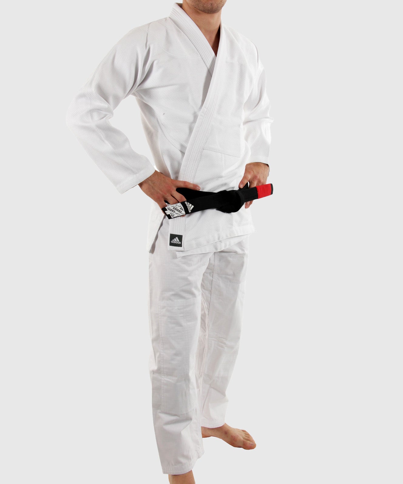 Kimono JJB Adidas - Blanc