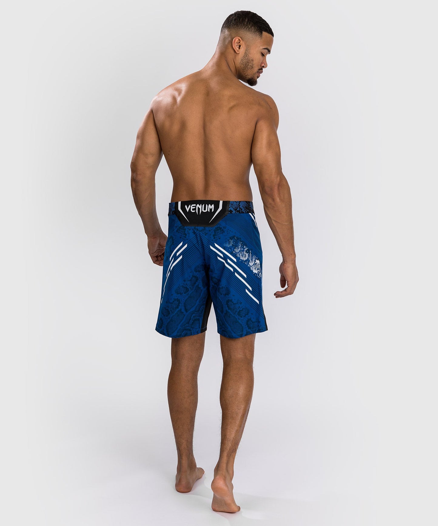Shorts de combat Coupe longue pour Hommes UFC Adrenaline by Venum Authentic Fight Night - Bleu