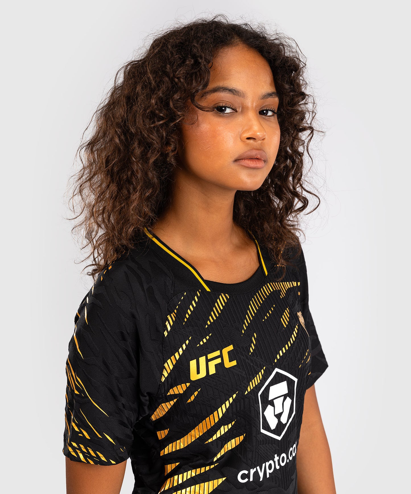 UFC Fusion by Venum Authentic Fight Night Maglietta da Gara per Donna - Champion