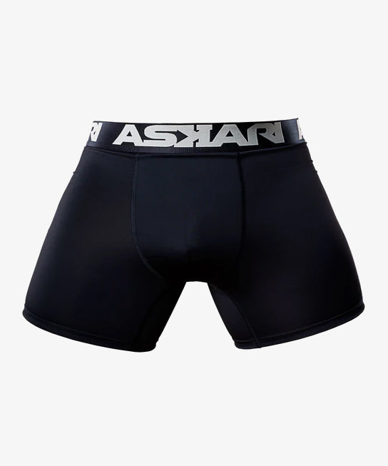 Askari Performance Boxershorts 2er-Pack - Schwarz