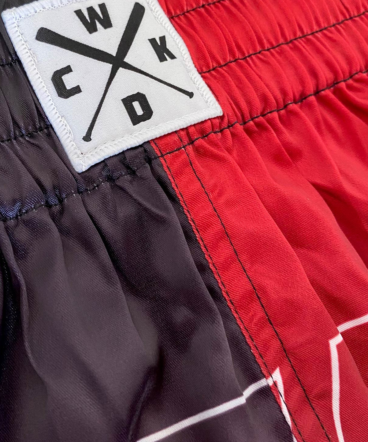 Wicked One Raw Muay Thai Shorts - Rot