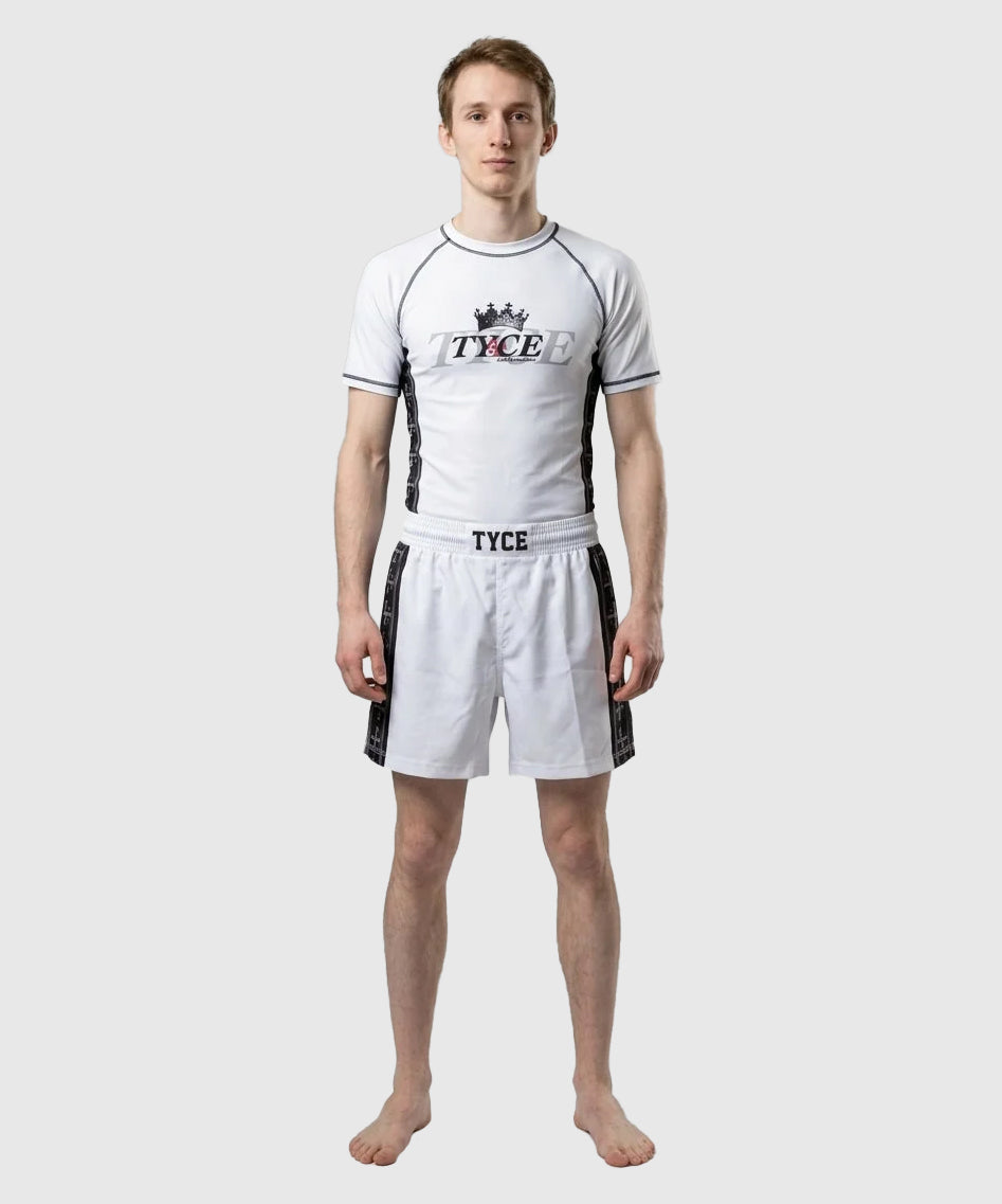 Short de combat TYCE CULTURE OF WAR Baudouin IV - Blanc