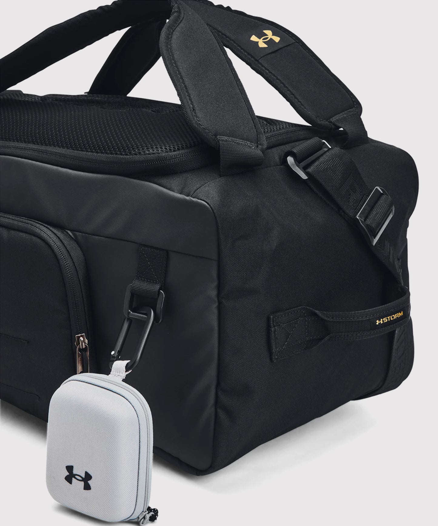 Under Armour Ua Contain Duo Sporttasche (S) – Schwarz/Gold