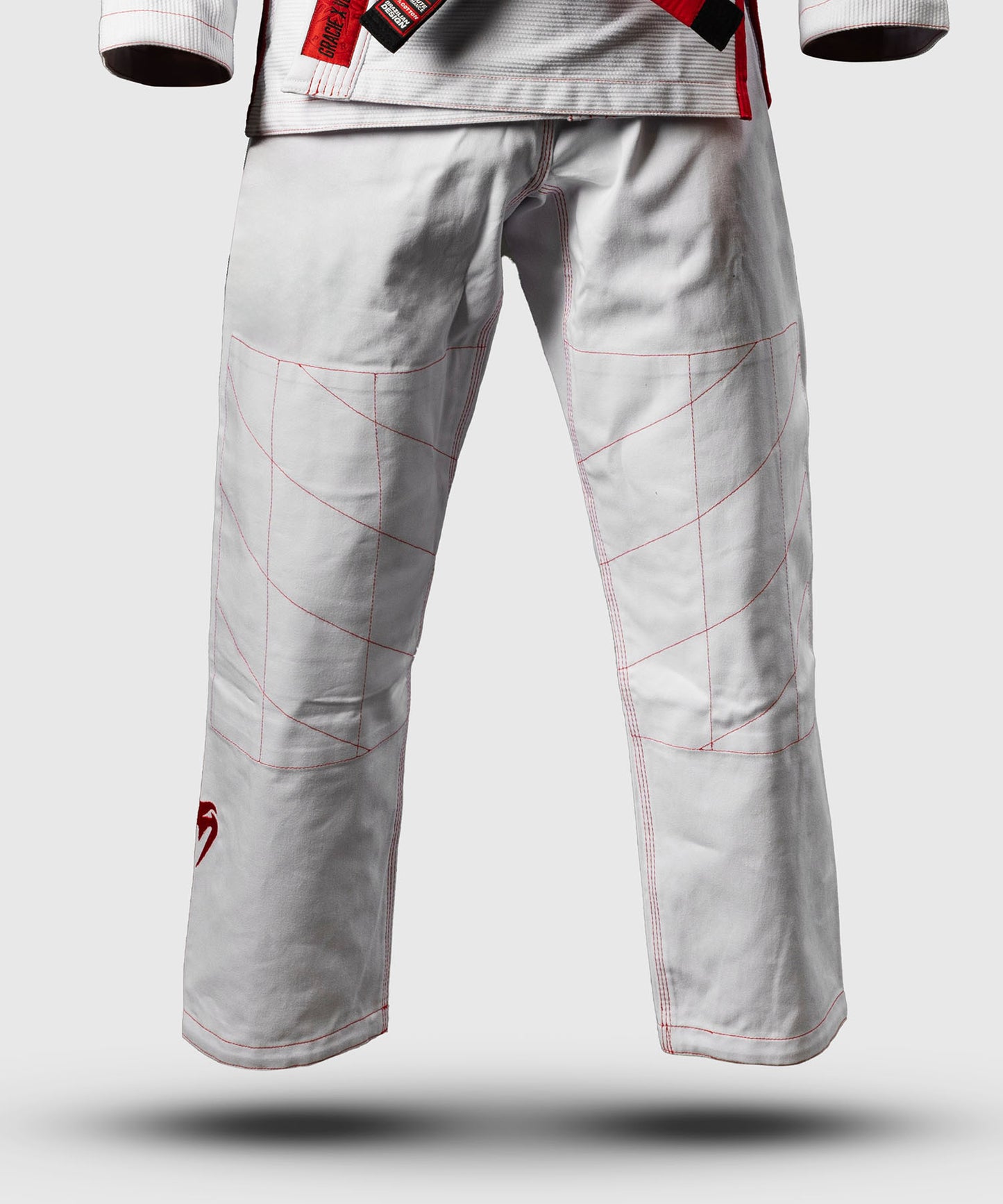 Kimono de JJB Venum x Roger Gracie Signature - Blanc/Rouge