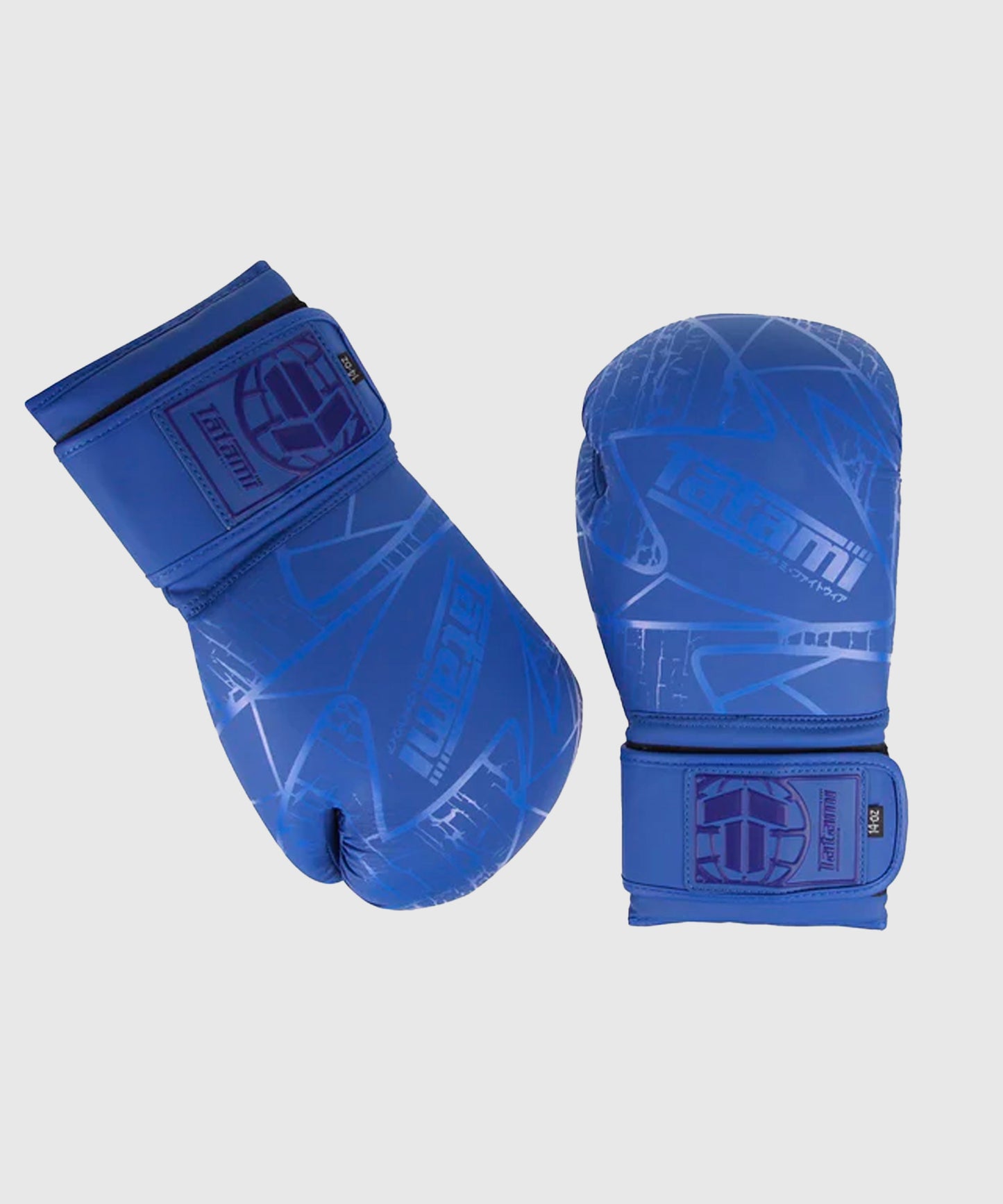 Gants De Boxe Tatami Fightwear Obsidian - Bleu