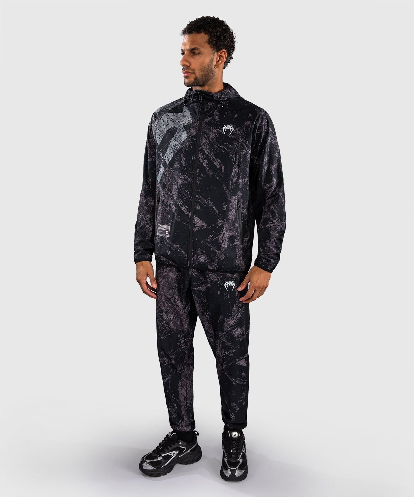 Venum Rage & Workout Trainingsjacke - Schwarz/Grau