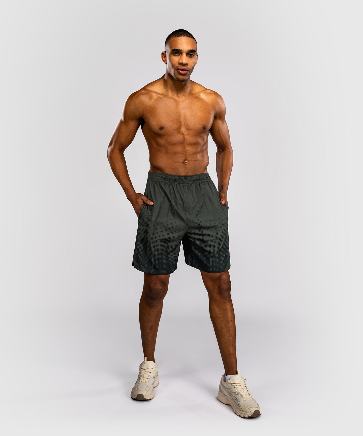 Venum Stealth Short de Entrenamiento – Caqui/Verde Oscuro