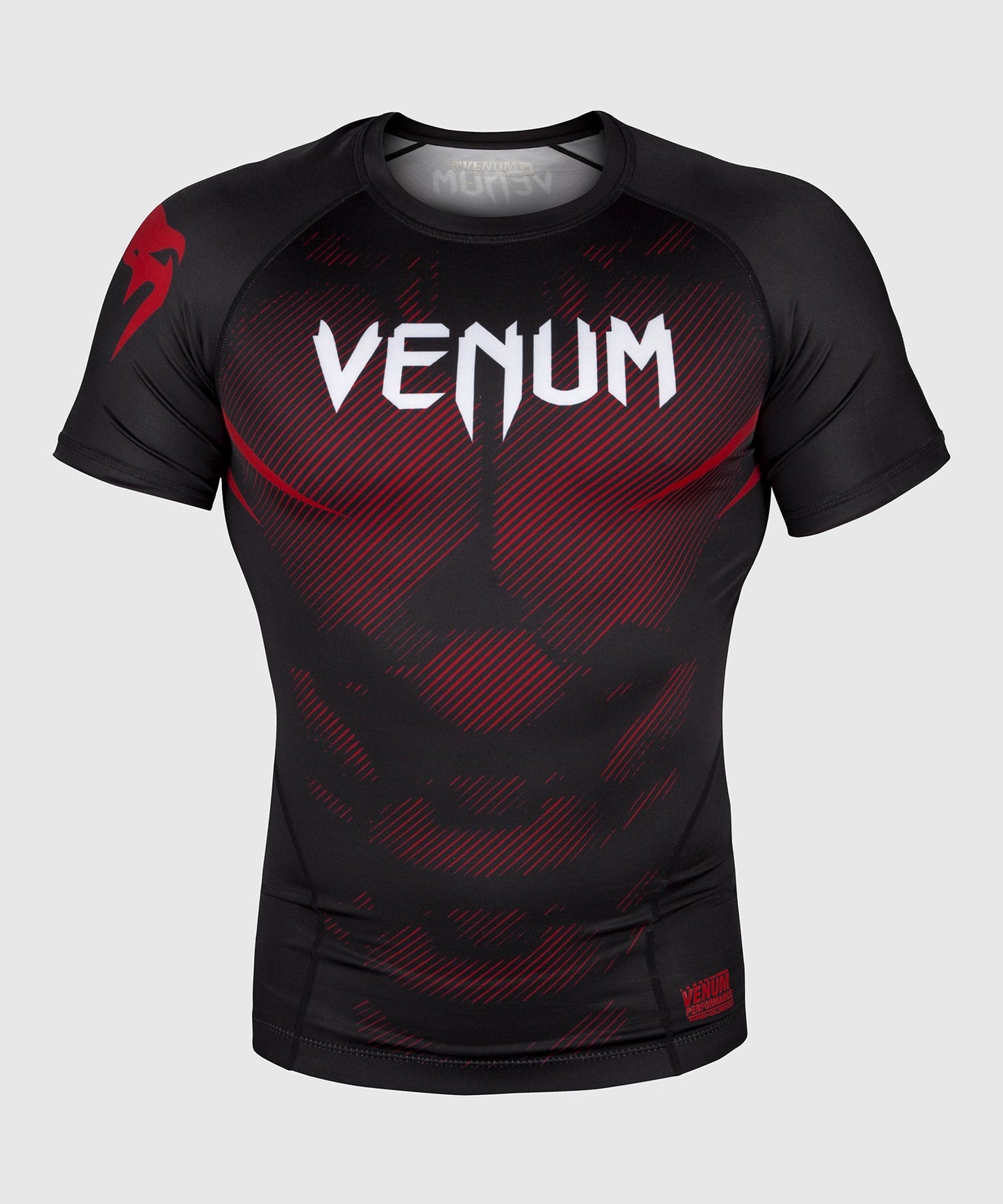 Rashguard Venum NoGi 2.0 - IBJJF Approved Short Sleeve - Black