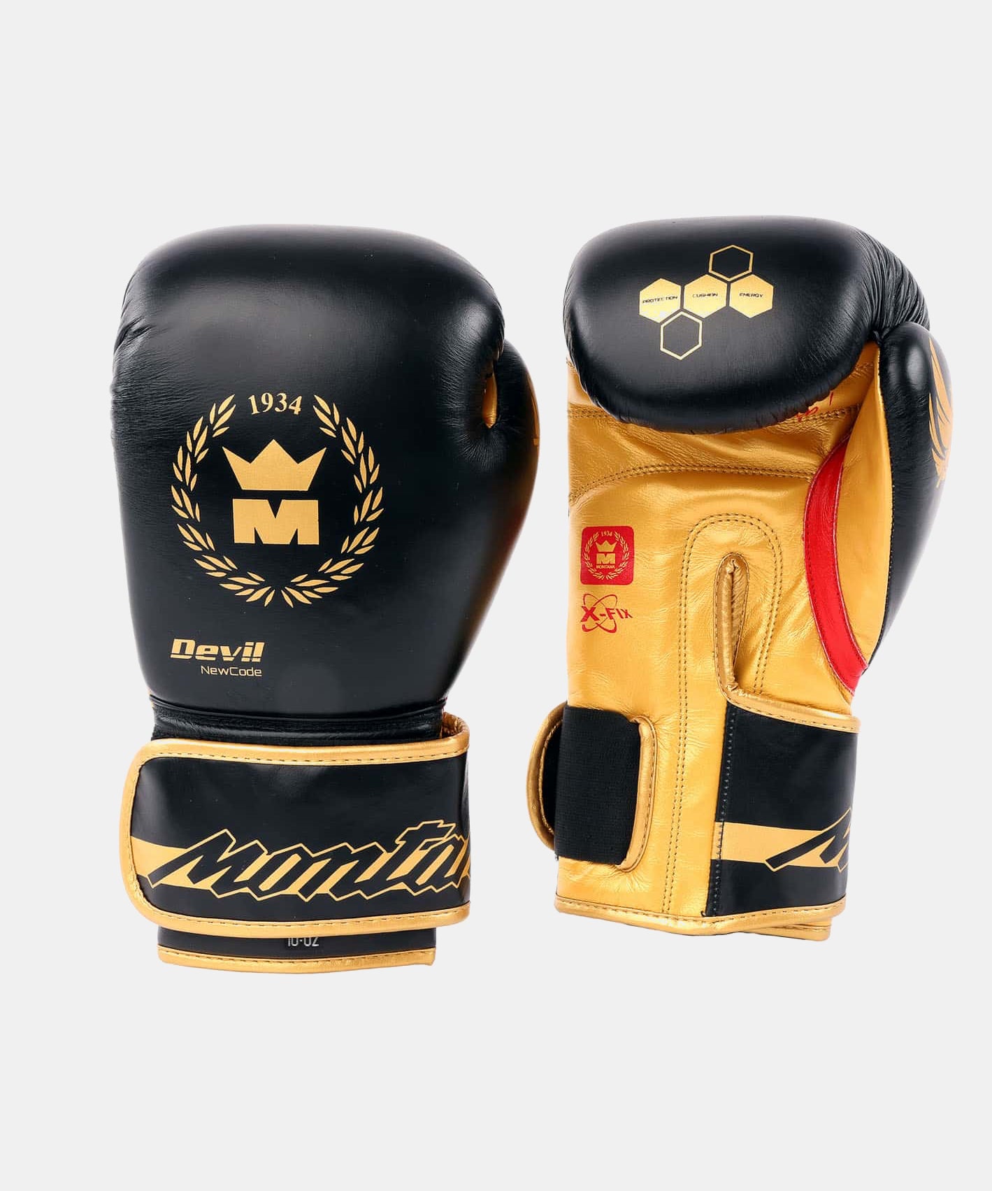 Montana Devil Guantes de MultiBoxeo - Negro