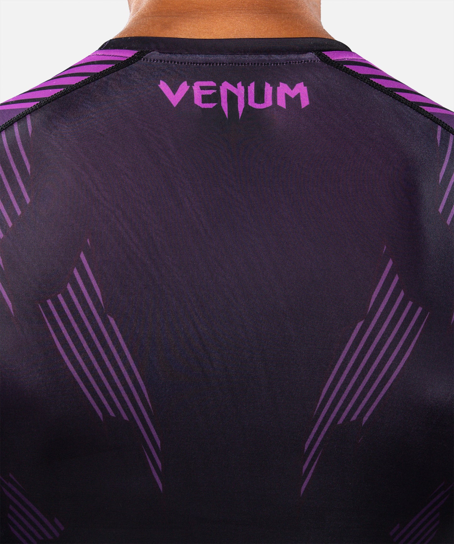 Venum No-Gi 6.0 Long Sleeve Rashguard - Black/Purple