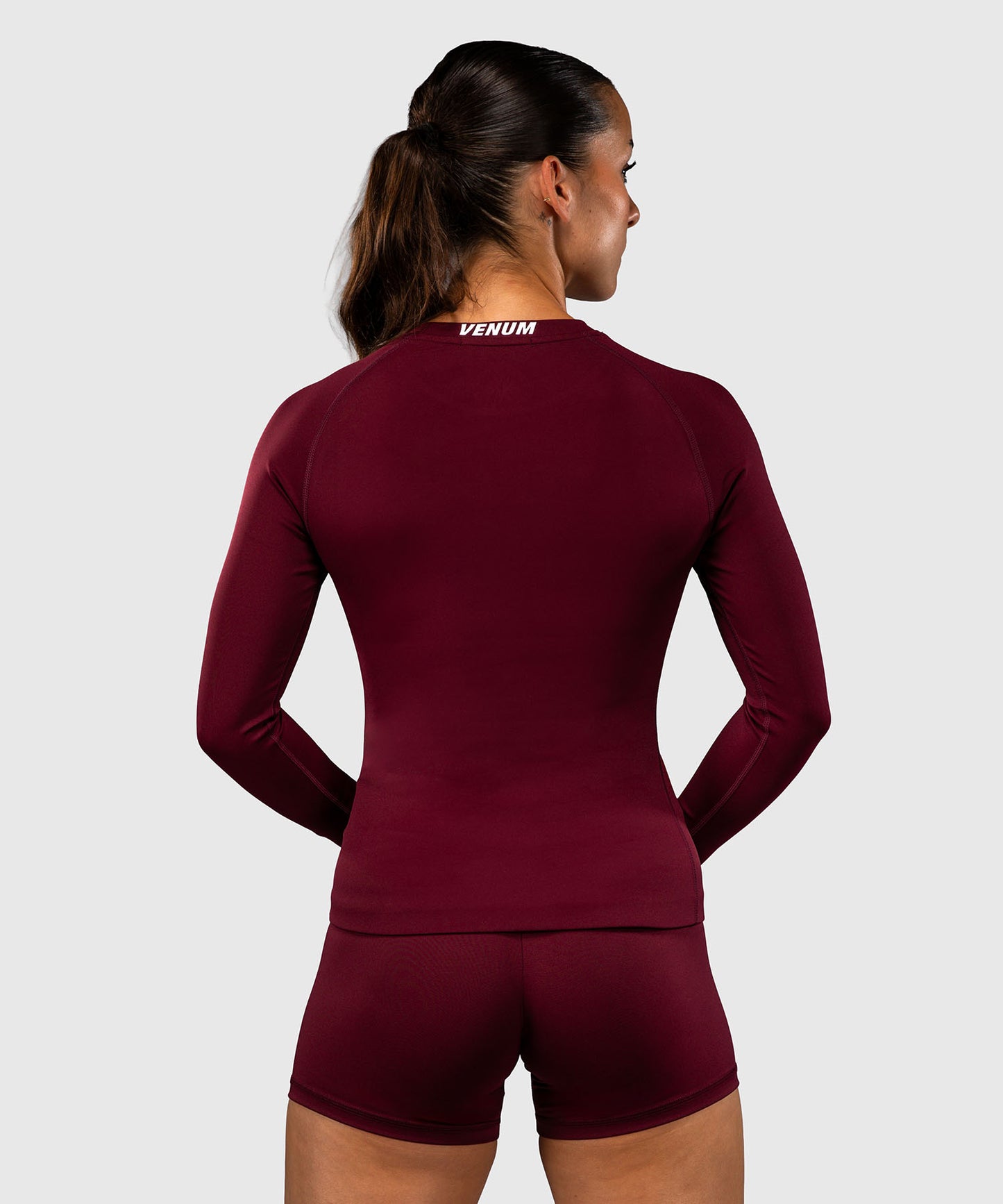 Venum Aero XT Rashguard a Maniche Lunghe - Prugna