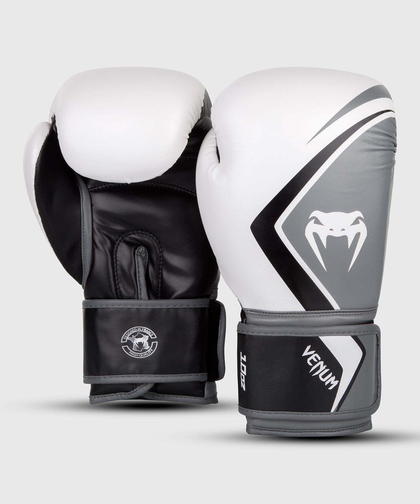 Gants de boxe Venum Contender 2.0 - Blanc/Gris-Noir