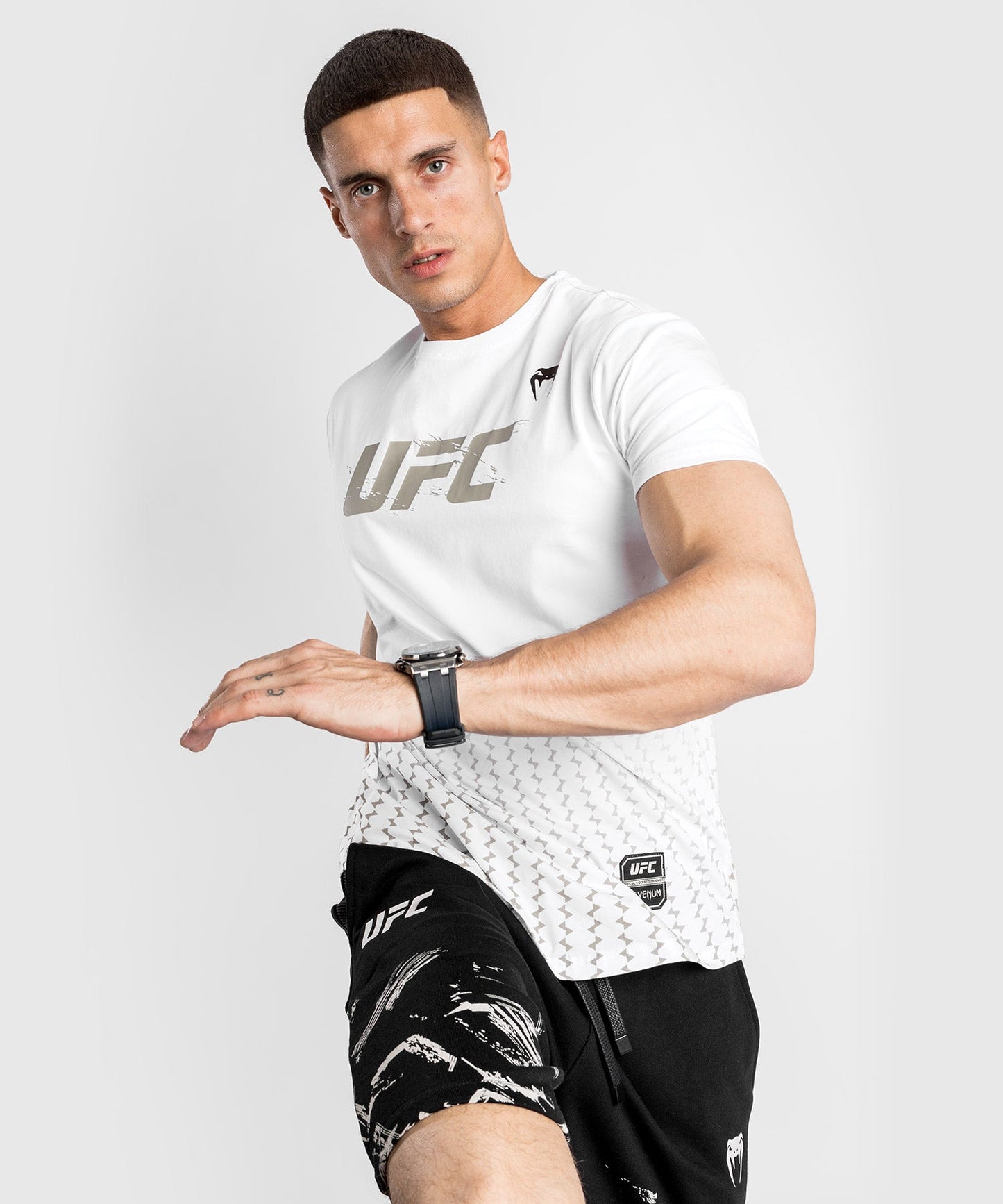 UFC T-Shirt Venum Authentic Fight Week 2.0 - Short Sleeve - White