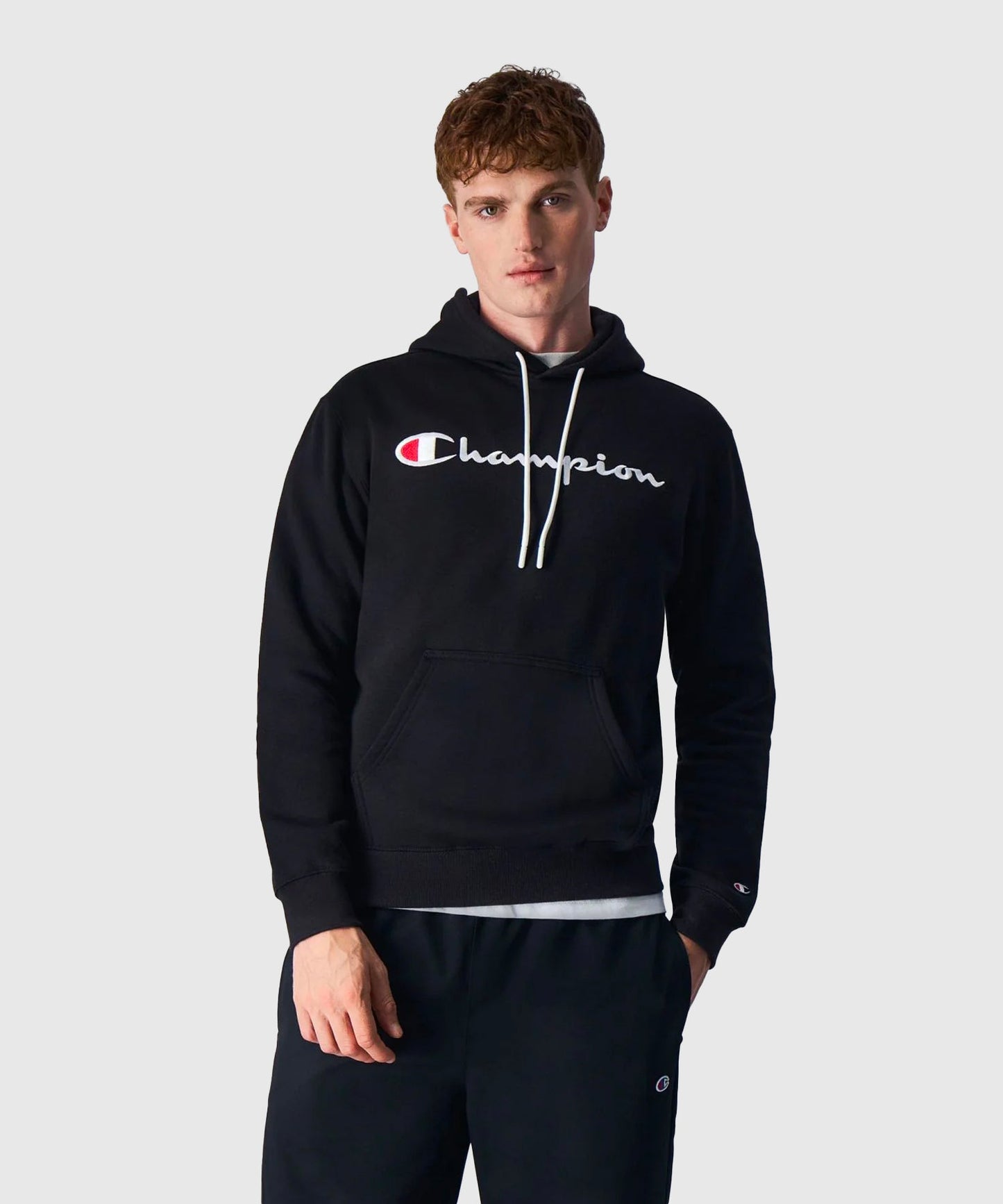 Champion Legacy Logo Sweatshirt – Schwarz