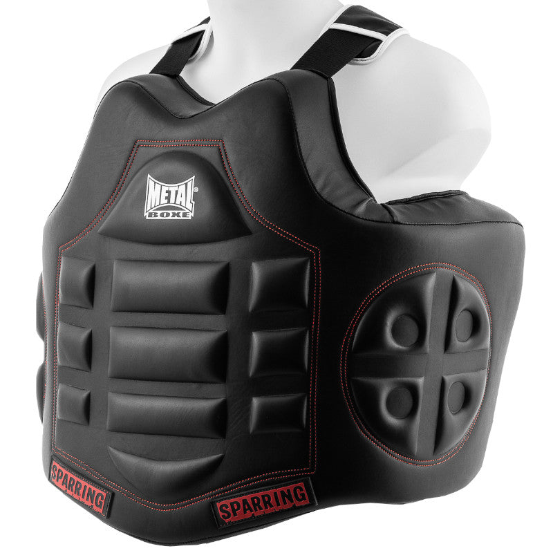 Plastron Metal Boxe Integral Sparring - Noir